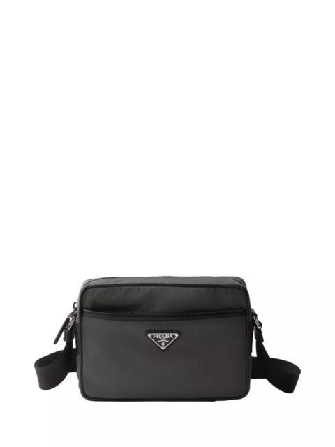 Re-Nylon and Saffiano Shoulder Bag