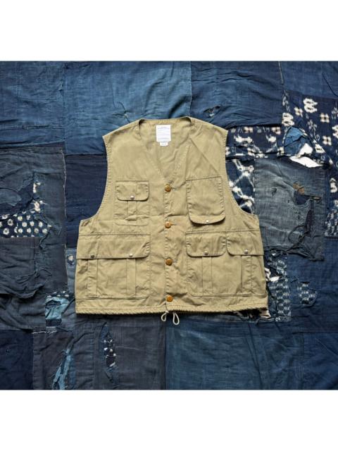 visvim VISVIM 21SS MINTO Hunting Vest (Washed/Distressed Finish)