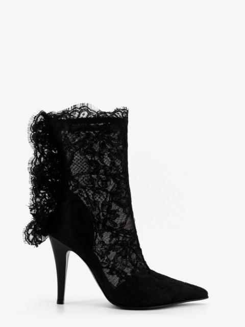 Alexander McQueen Alexander Mcqueen Heron Lace Boots