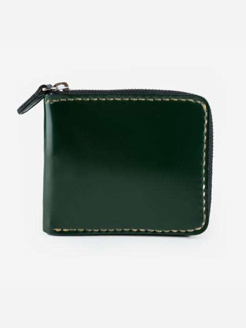 Iron Heart ZIP-SECURED SHELL CORDOVAN WALLET - GREEN