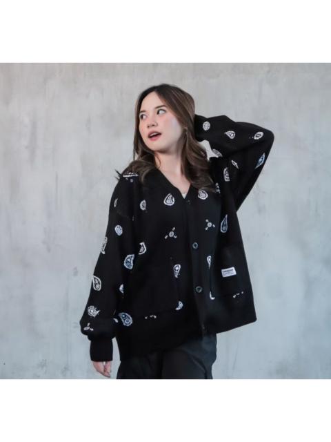 Archival Clothing - Liberty black knitwear sweater