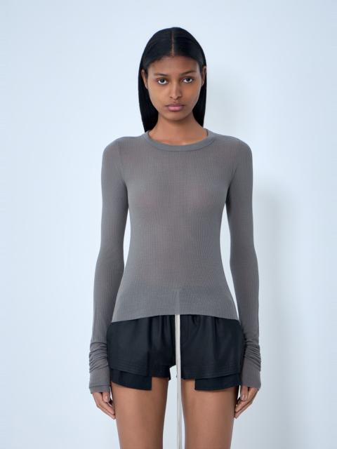Rick Owens Ribbed Long Sleeve T-Shirt