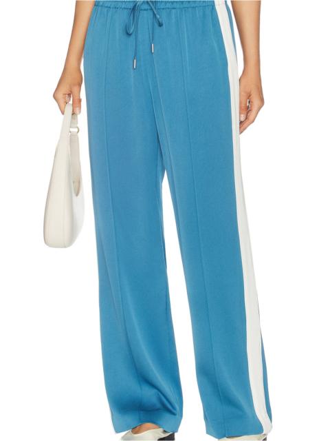 SIMKHAI Nolan Satin Side Striped Pant