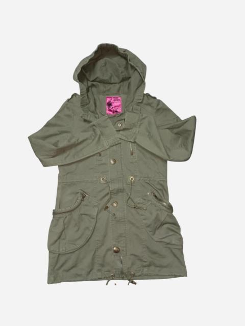 Hysteric Glamour Hysteric Glamour Men's Green and Khaki Coat