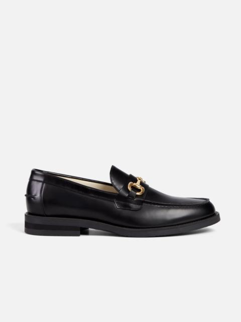 DUKE + DEXTER Wilde Black Bit Loafer - Men's