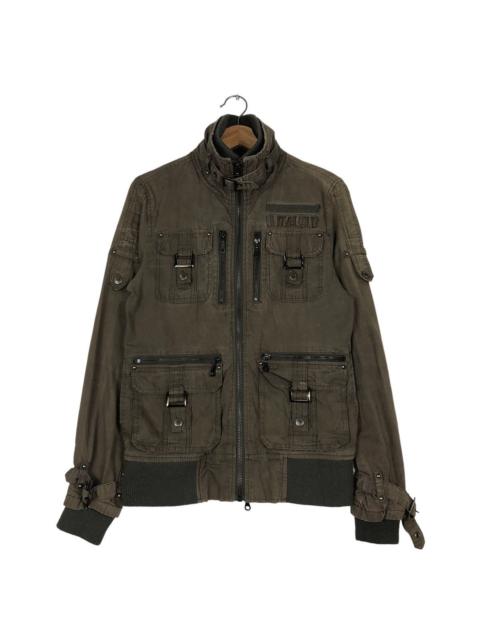 Other Designers Japanese Brand - 🔥VINTAGE BIKER JACKET IN THE ATTIC JAPAN MULTI POCKET PUNK