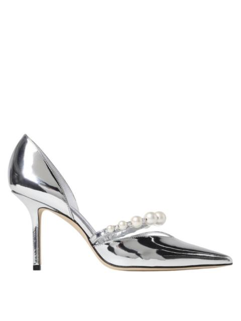 JIMMY CHOO Jimmy Choo Aurelie 65 Metallic Leather Pumps