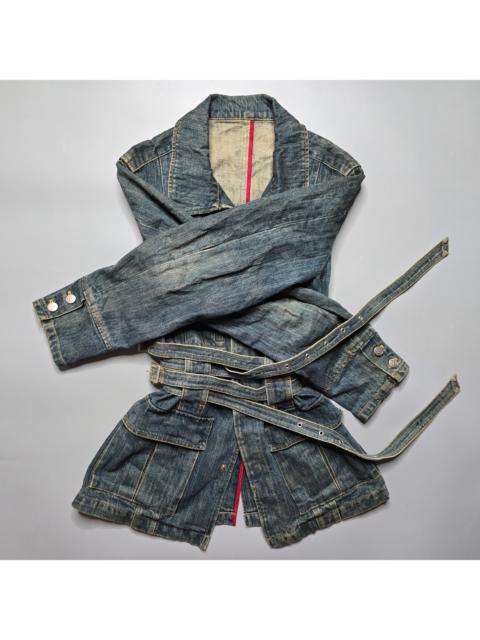 Other Designers If Six Was Nine - Tornado Mart - Bondage Mud Washed Denim Jacket