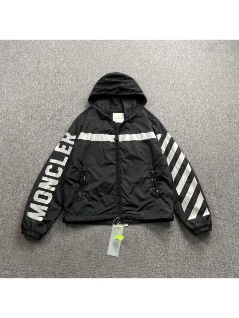 Moncler Moncler x Off-white 3M Reflective Zip-up Hoodie Light Jacket