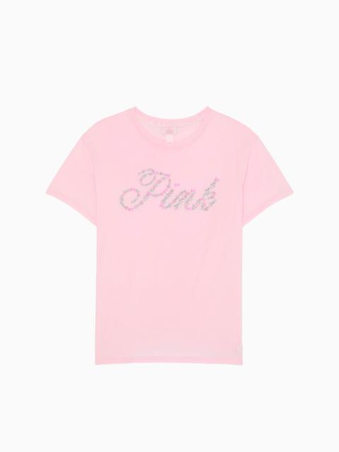 LoveShackFancy PINK x LoveShackFancy Campus Cotton Tee