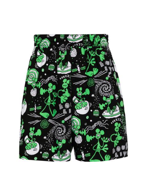 x Lousy Livin graphic-print shorts