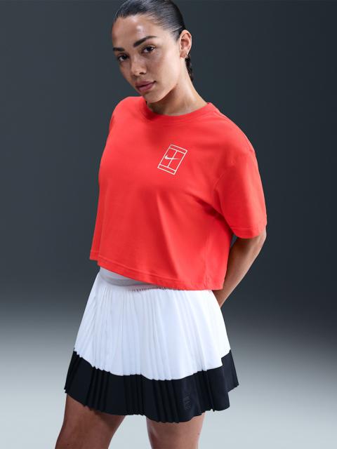 Nike Nike Slam Women's Dri-FIT Short-Sleeve Cropped Tennis T-Shirt