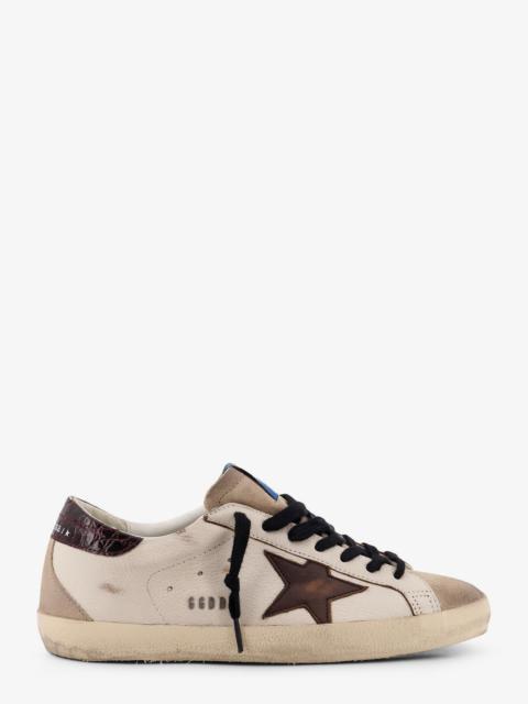 Golden Goose Golden Goose Deluxe Brand Super-Star Classic With Spur Leather Low-Top Sneakers