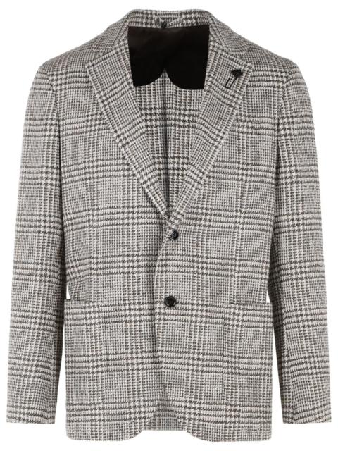 LARDINI Lardini 'ICONIC Drop 7' Blazer Brown Virgin Wool Blend