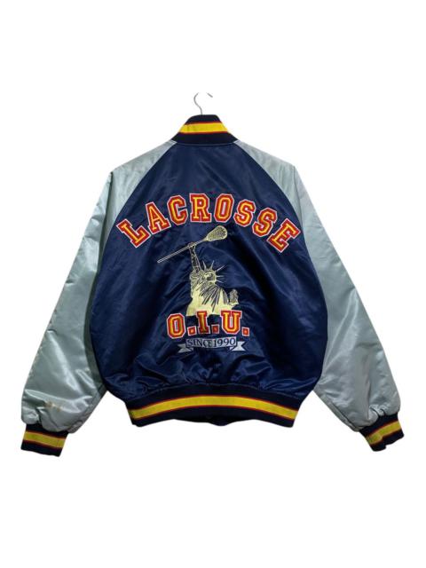 Other Designers Vintage - 🔥VTG LACROSSE COLLAGE BASEBALL JACKETS
