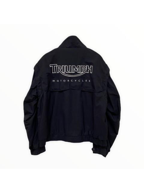 Other Designers Sports Specialties - RARE‼️TRIUMPH MOTORCYCLES VTG BIKER RIDER JACKET