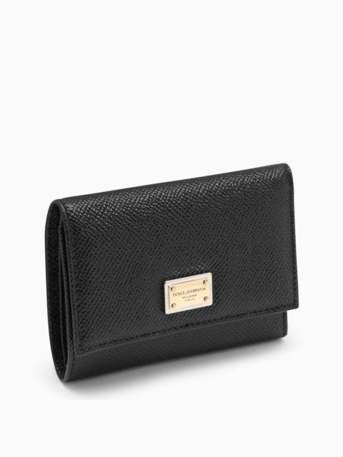 Dolce&Gabbana Black Small Dauphine Wallet
