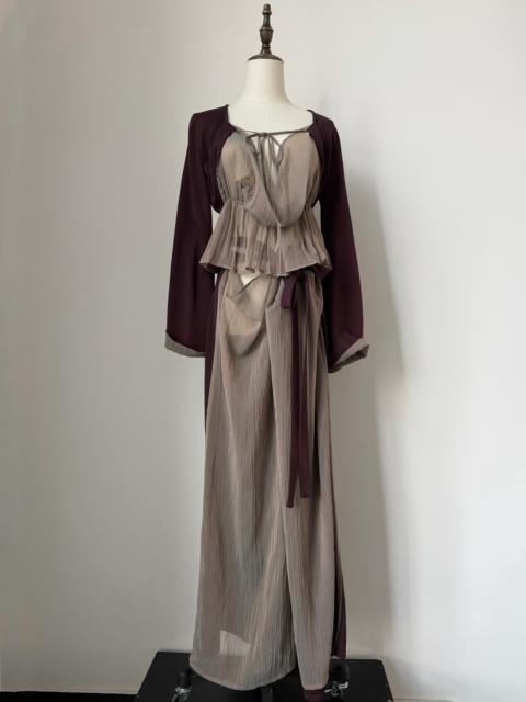 Jean Paul Gaultier Jean Paul Gaultier Set 1990s runway top + skirt