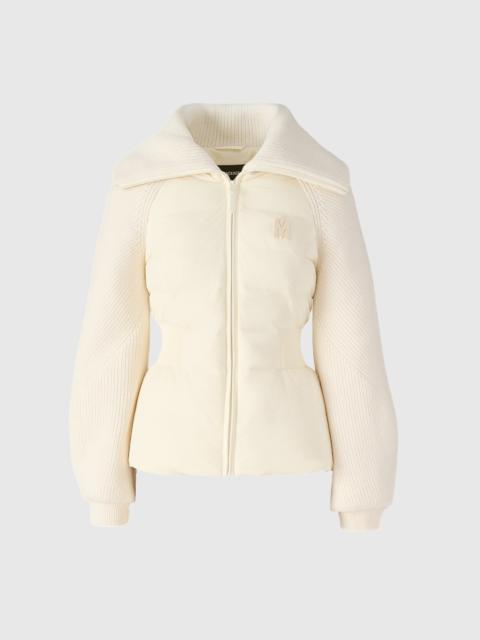 MACKAGE FOXY Light down mixed media jacket