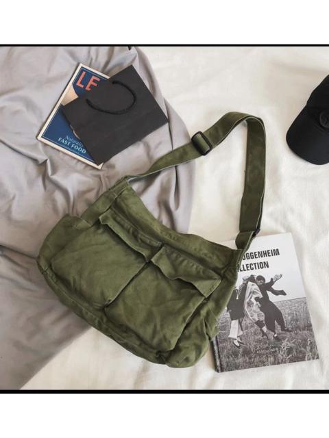 Japanese Brand - Green Color Shoulder Messenger Bag