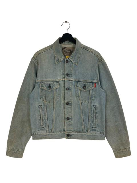 Other Designers Vintage Edwin USA Classic Mud Wash Denim Jacket