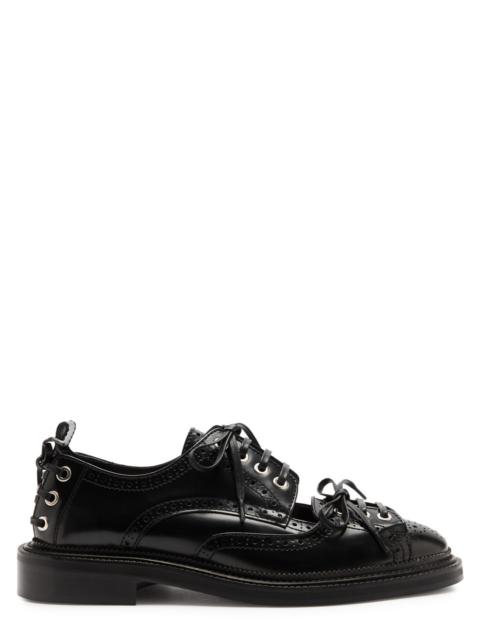 Simone Rocha Simone Rocha Lace-up Glossed Leather Brogues