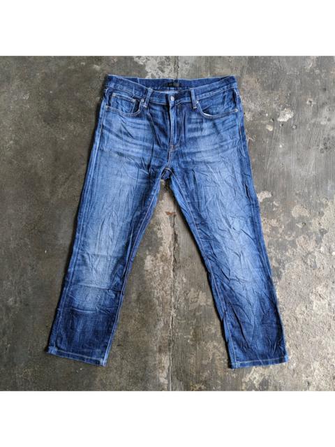 Other Designers Japanese Brand - Vintage Uniqlo 5 Pockets Faded Denim Jeans Pants