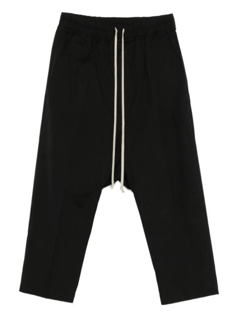 Rick Owens drawstring cropped trousers