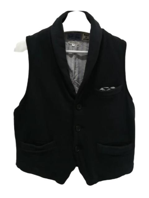 Other Designers Japanese Brand - Pure Indigo BLUE BLUE JAPAN Vest