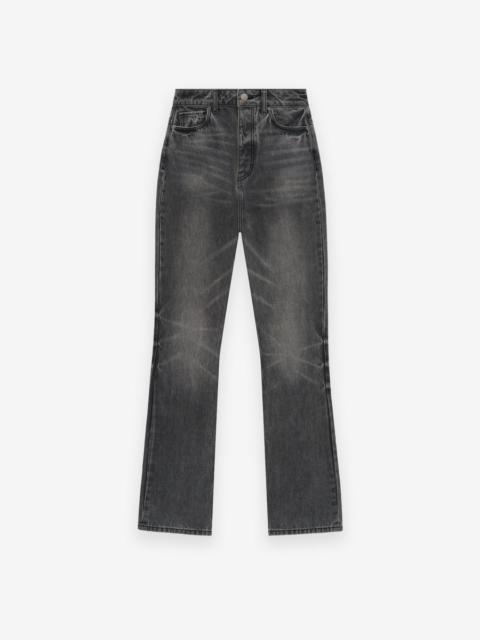 ESSENTIALS Women's High Waisted Fitted Jeans