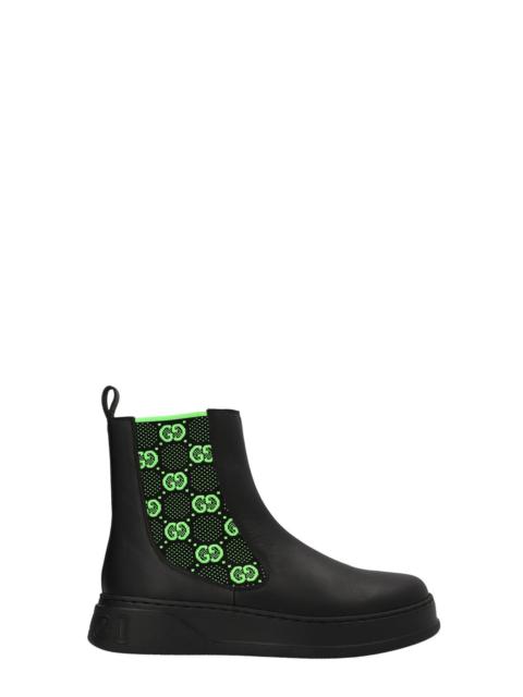 Gucci Men 'Gg' Ankle Boots