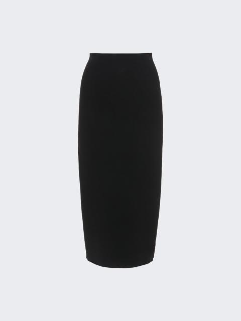 Victoria Beckham Fitted Skirt Black