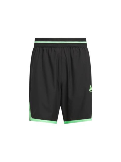 adidas adidas Crazy Lite Shorts Black Lime Burst