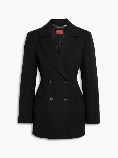 Altuzarra Double-breasted grain de poudre wool blazer