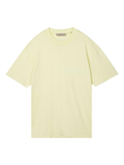 ESSENTIALS Fear of God Essentials FW22 Short Sleeve Tee Canary FOG-FW22-373