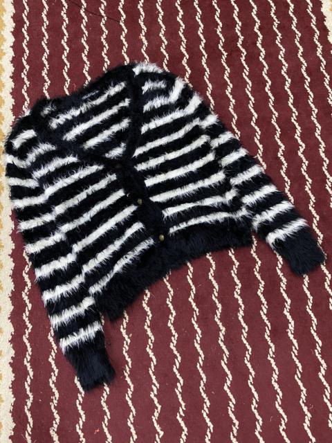 Other Designers Japanese Brand - Steals💥 Black Sue cardigan Fur design