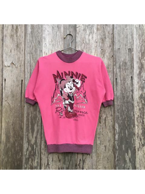 Other Designers Vintage - 90’s AmericanWear Animated Minnie Short Sleeve Sweatshirt