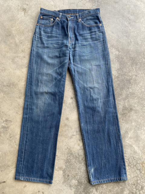 Other Designers Baggy Jeans Levi’s 502 Vintage Washed Blue Distressed