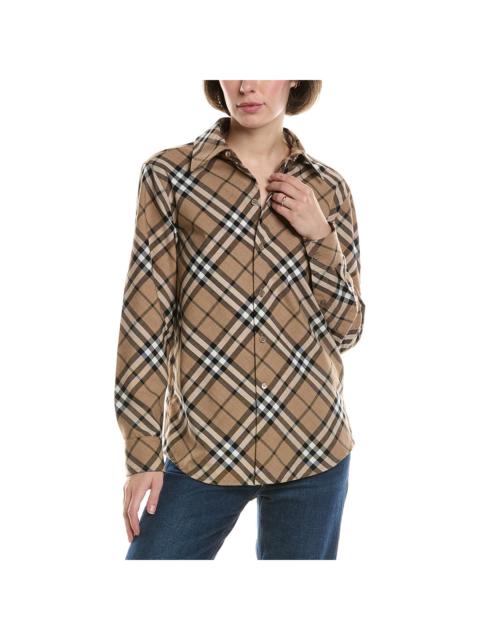 Burberry Burberry Wool-Blend Shirt