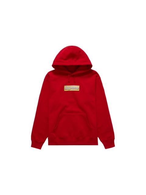Supreme Supreme Bling Box Logo Hooded Sweatshirt Red