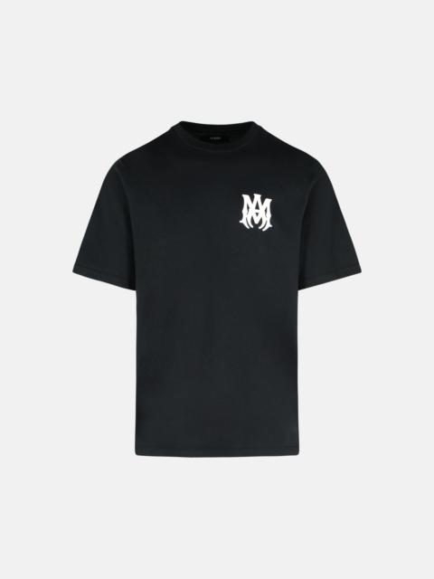 BLACK COTTON T-SHIRT