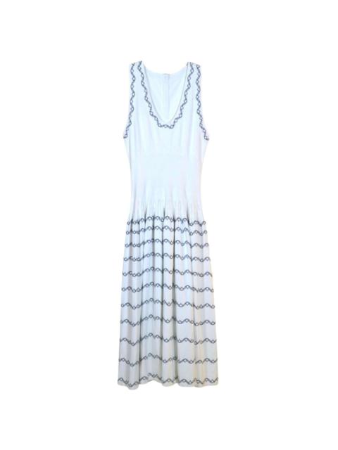 Alaïa Knit Sleeveless Maxi Dress