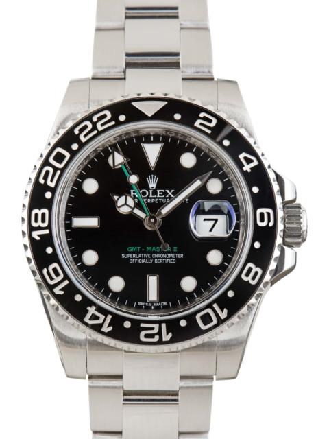 ROLEX 185039 Used Rolex GMT-Master II Ref 116710 Black Dial