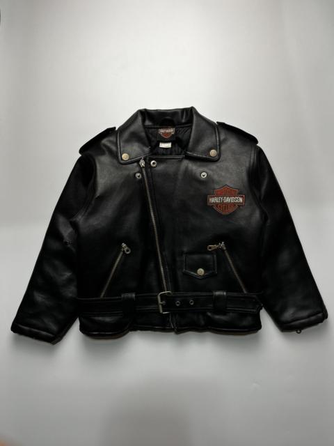 Other Designers Harley Davidson Vintage Faux Leather Motorcycle Jacket