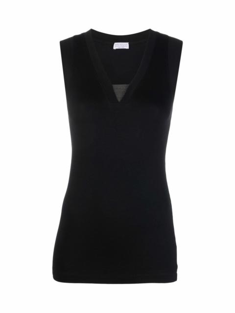 Brunello Cucinelli Cotton tank top