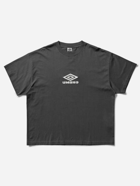 umbro Men's OG Logo T-Shirt Dark Grey