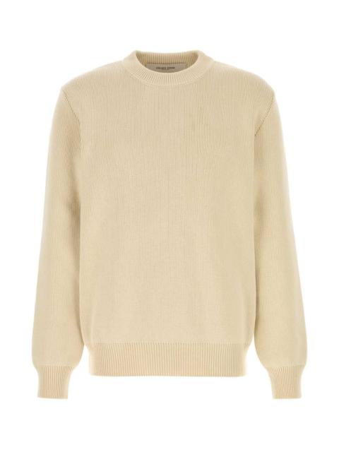Golden Goose Golden Goose Deluxe Brand Men Beige Stretch Cotton Blend Sweater