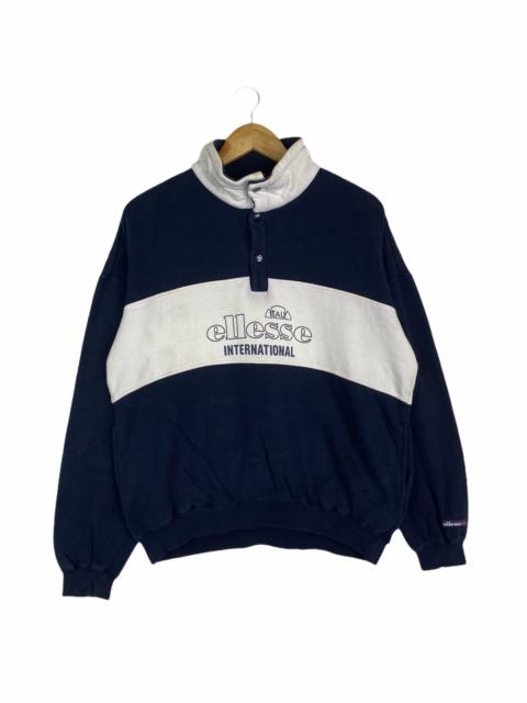 Other Designers Vintage - ELLESSE INTERNATIONAL BIG LOGO SWEATSHIRT PULLOVER