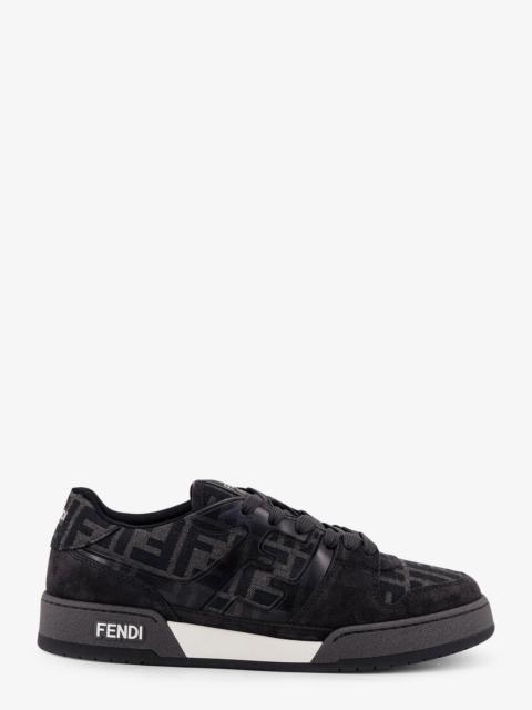 FENDI Fendi Fendi Match Ff Jacquard And Suede Sneakers