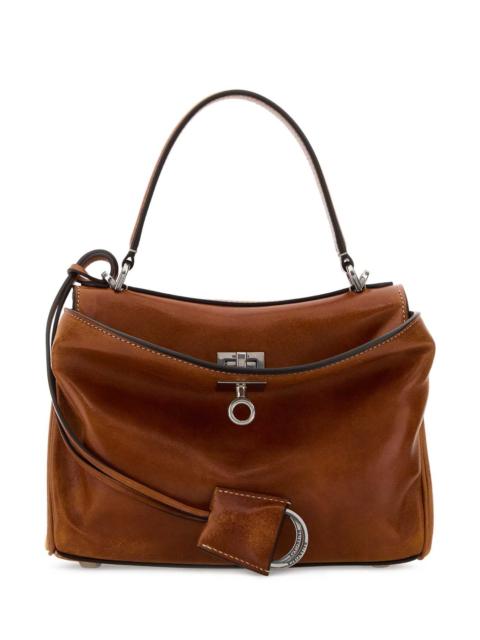 BALENCIAGA Balenciaga Women Caramel Leather Mini Rodeo Handbag